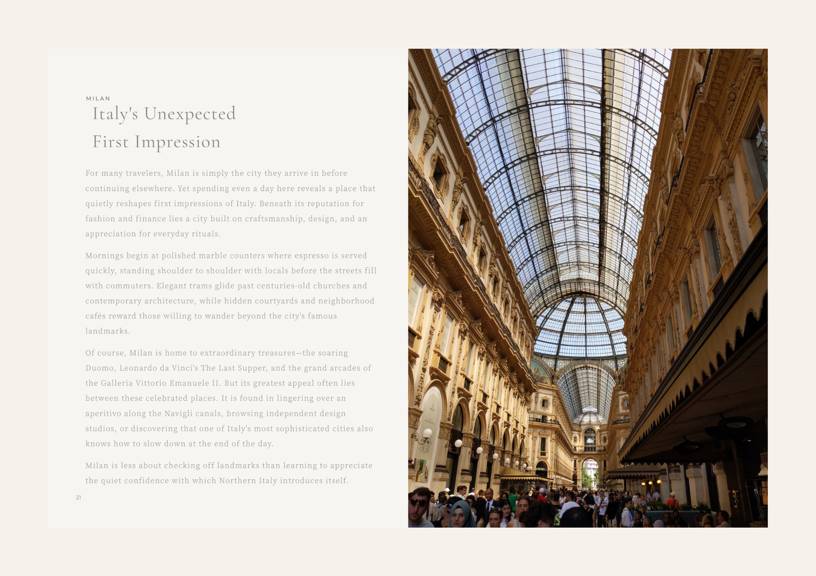 Milan spread from Northern Italy Companion